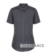 1253WHS Smith-End On End Short Sleeve Casual Slim Fit Shirt
