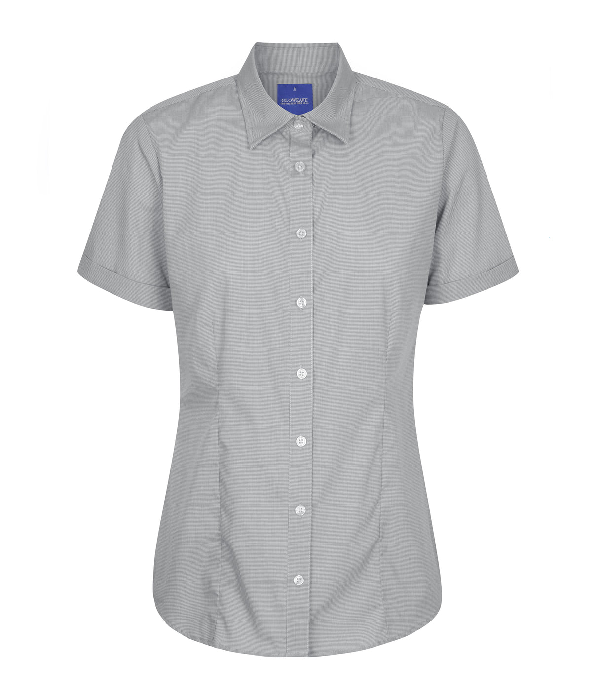 1267WS Windsor-Puppy Tooth Short Sleeve Shirt