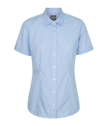 1267WS Windsor-Puppy Tooth Short Sleeve Shirt