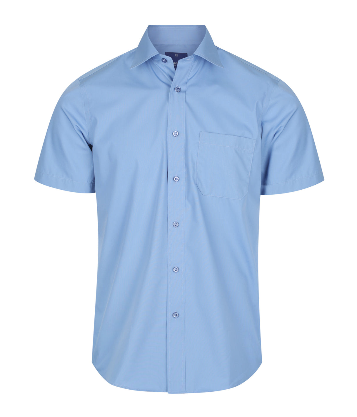 1272S Nicholson-Premium Poplin Short Sleeve Shirt
