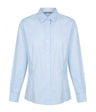 1295WL Bell-Textured Mini Check Long Sleeve Shirt