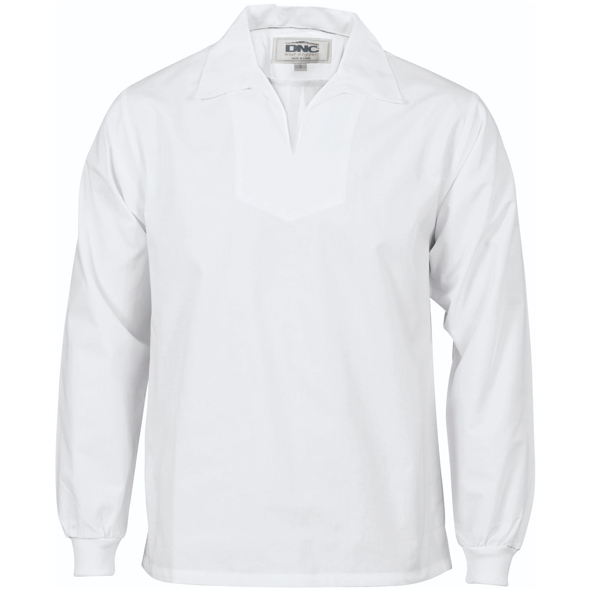 V-Neck Food Industry Jerkin - Long Sleeve