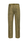 WP3041L-SINGLE PLEAT COTTON PANT LONG