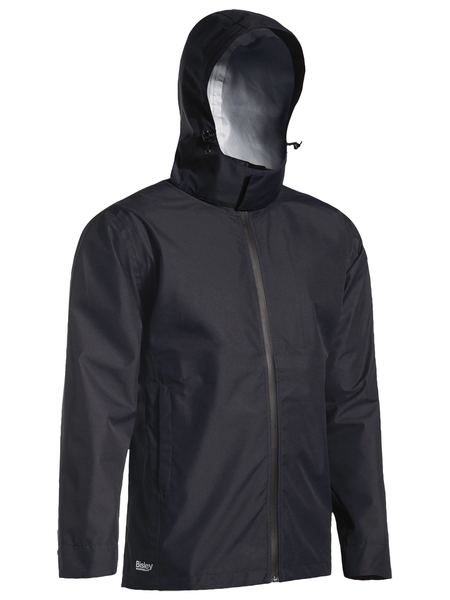 Lightweight Mini Ripstop Rain Jacket With Concealed Hood