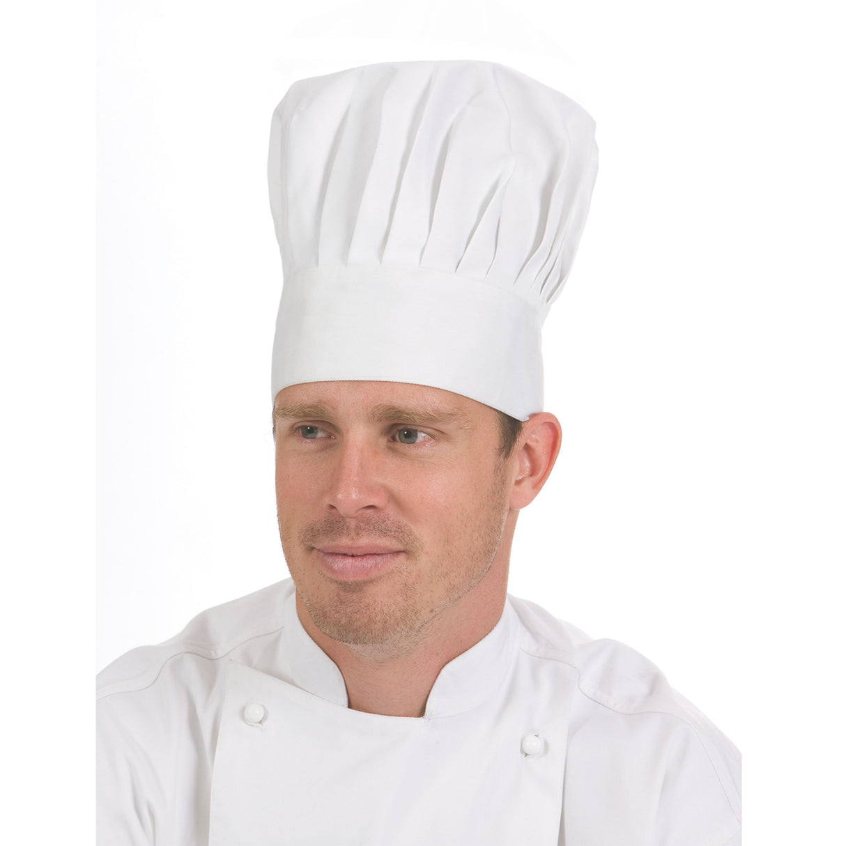 Trad Chef Hat White