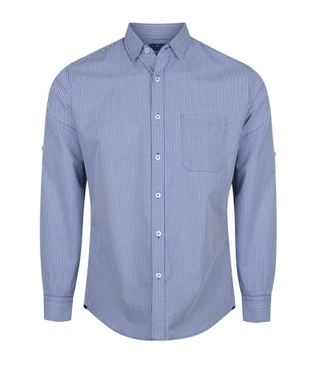 1637HL Westgarth-Gingham Long Sleeve Casual Slim Fit Shirt