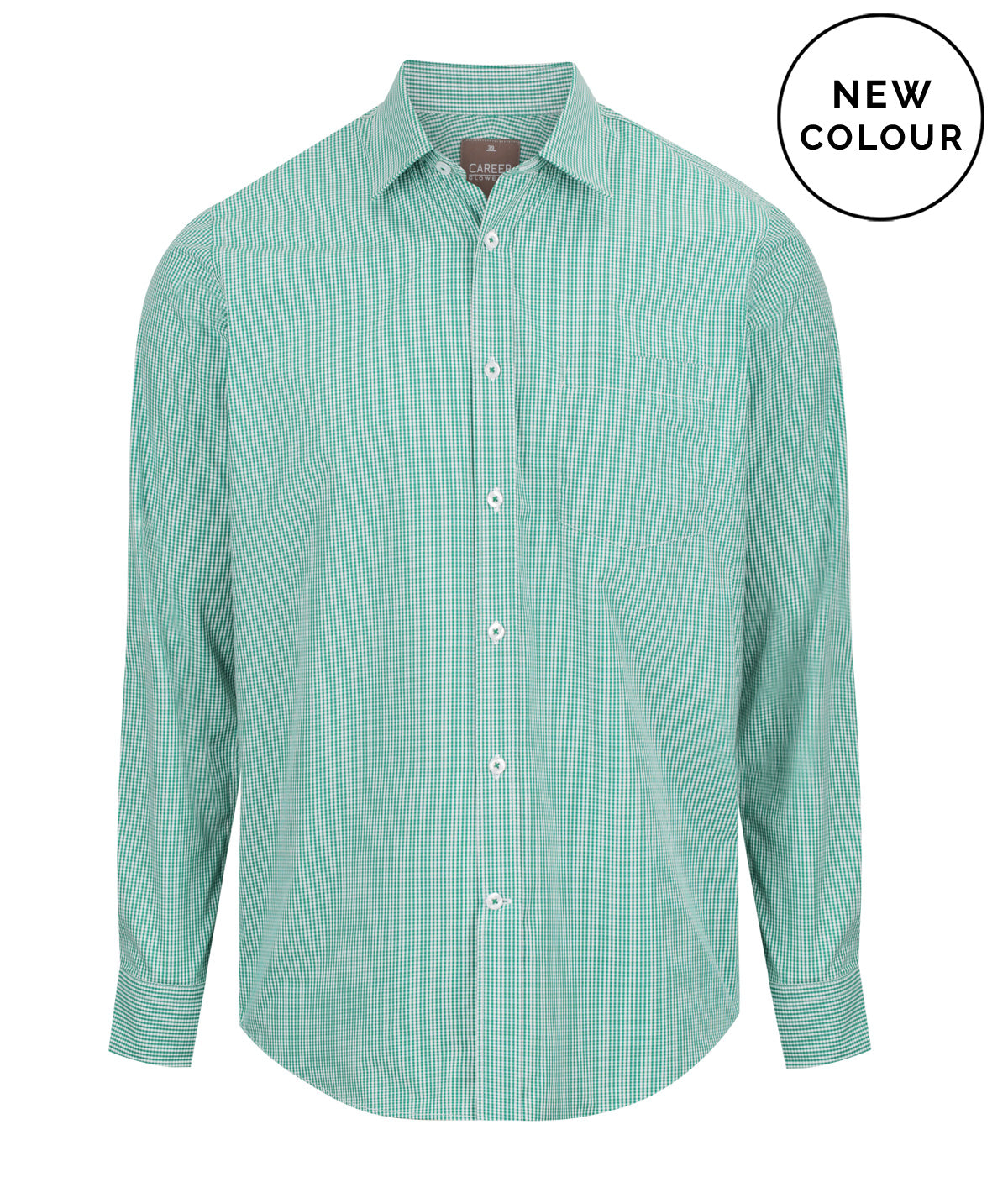 1637L Westgarth-Gingham Long Sleeve Shirt