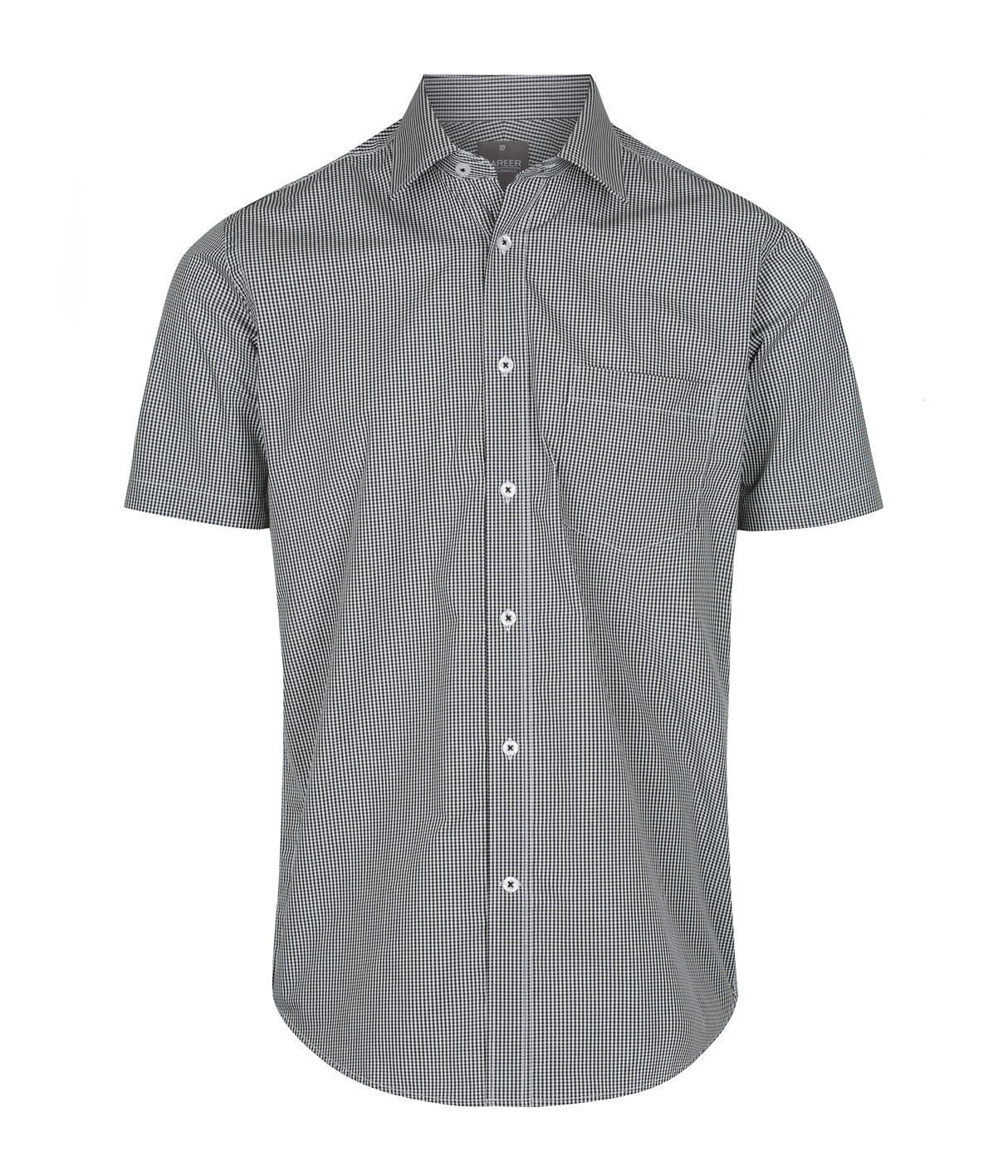 1637S Westgarth-Gingham Short Sleeve Shirt
