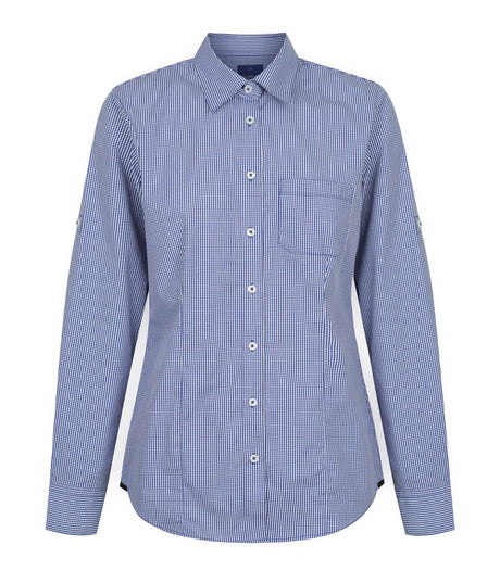 1637WHL Westgarth-Gingham Long Sleeve Casual Slim Fit Shirt