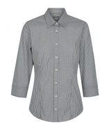 1637WZ Westgarth-Gingham 3/4 Sleeve Shirt