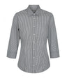 1637WZ Westgarth-Gingham 3/4 Sleeve Shirt