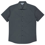 1903S-MOSMAN MENS SHIRT SHORT SLEEVE