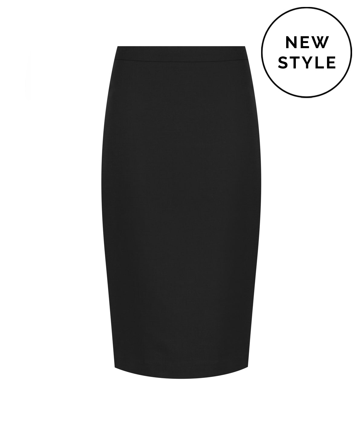 1731WSK Elliot Skirts-Womens Washable Longline Pencil Skirt