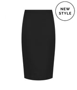 1731WSK Elliot Skirts-Womens Washable Longline Pencil Skirt
