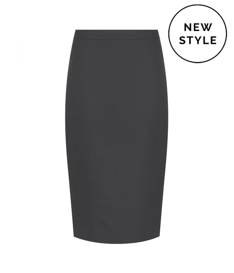 1731WSK Elliot Skirts-Womens Washable Longline Pencil Skirt
