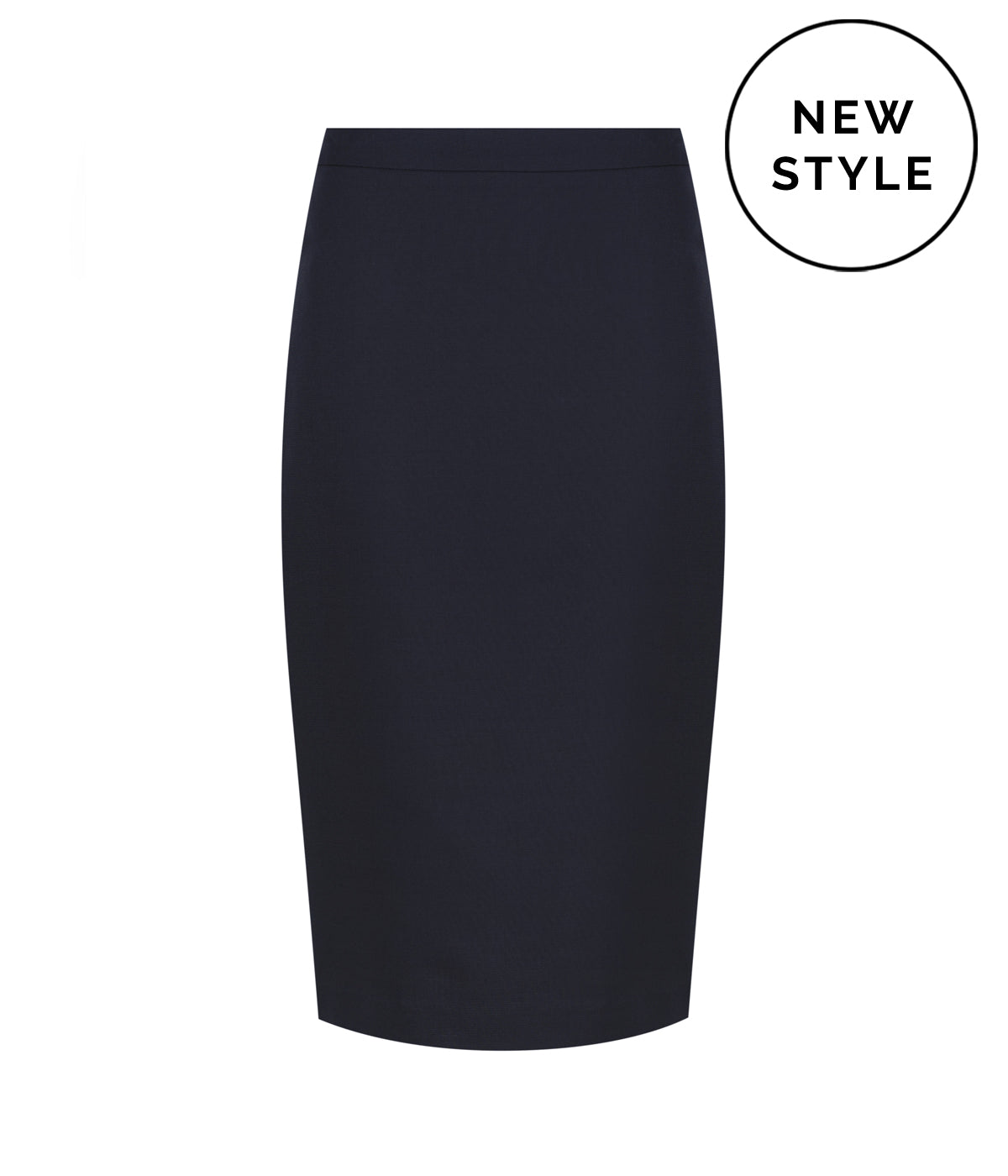 1731WSK Elliot Skirts-Womens Washable Longline Pencil Skirt