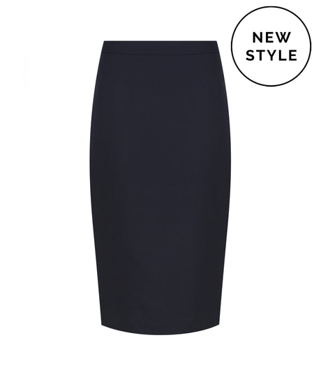 1731WSK Elliot Skirts-Womens Washable Longline Pencil Skirt