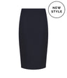 1731WSK Elliot Skirts-Womens Washable Longline Pencil Skirt