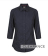 1743WZ Soho-Dot Print 3/4 Sleeve Shirt