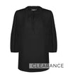 1752WZ Piper-Women's 3/4 Sleeve Keyhole Top