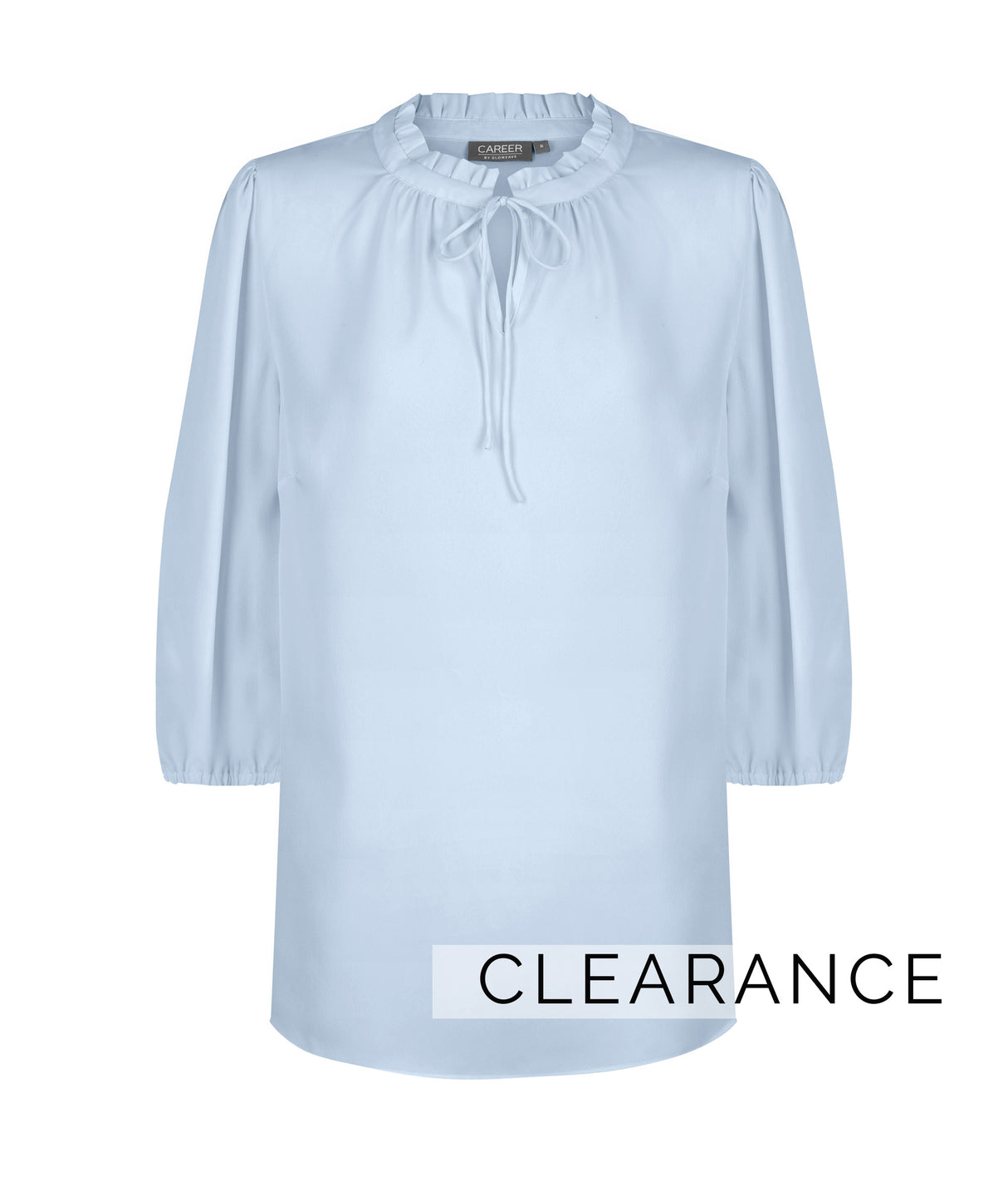 1752WZ Piper-Women's 3/4 Sleeve Keyhole Top