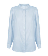 1753WL Bailey-Women's Long Sleeve Button Through Blouse