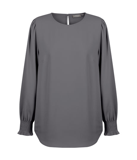 1796WL Freya-Shirred Cuff Soft Top