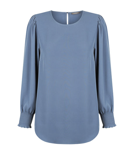 1796WL Freya-Shirred Cuff Soft Top