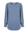 1796WL Freya-Shirred Cuff Soft Top