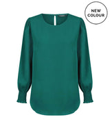 1796WL Freya-Shirred Cuff Soft Top