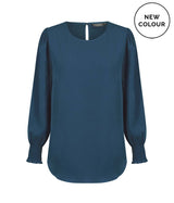 1796WL Freya-Shirred Cuff Soft Top