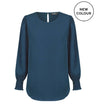 1796WL Freya-Shirred Cuff Soft Top