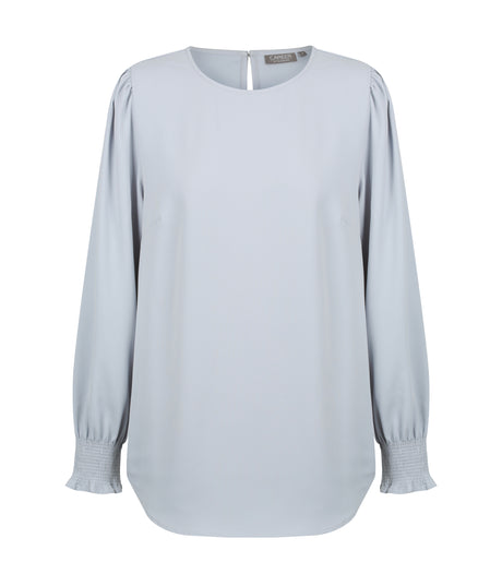 1796WL Freya-Shirred Cuff Soft Top