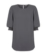 1799WZ Lola-Women's 3/4 Sleeve Shirred Cuff Top