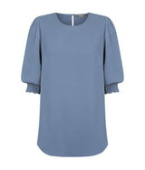 1799WZ Lola-Women's 3/4 Sleeve Shirred Cuff Top