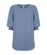 1799WZ Lola-Women's 3/4 Sleeve Shirred Cuff Top