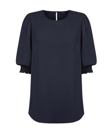 1799WZ Lola-Women's 3/4 Sleeve Shirred Cuff Top