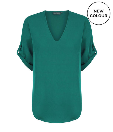1800WZ Reese-V Neck Luxe Soft Top