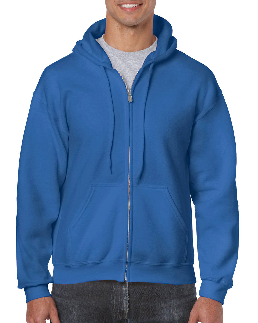 Adult Zip Hooded Sweatshirtt