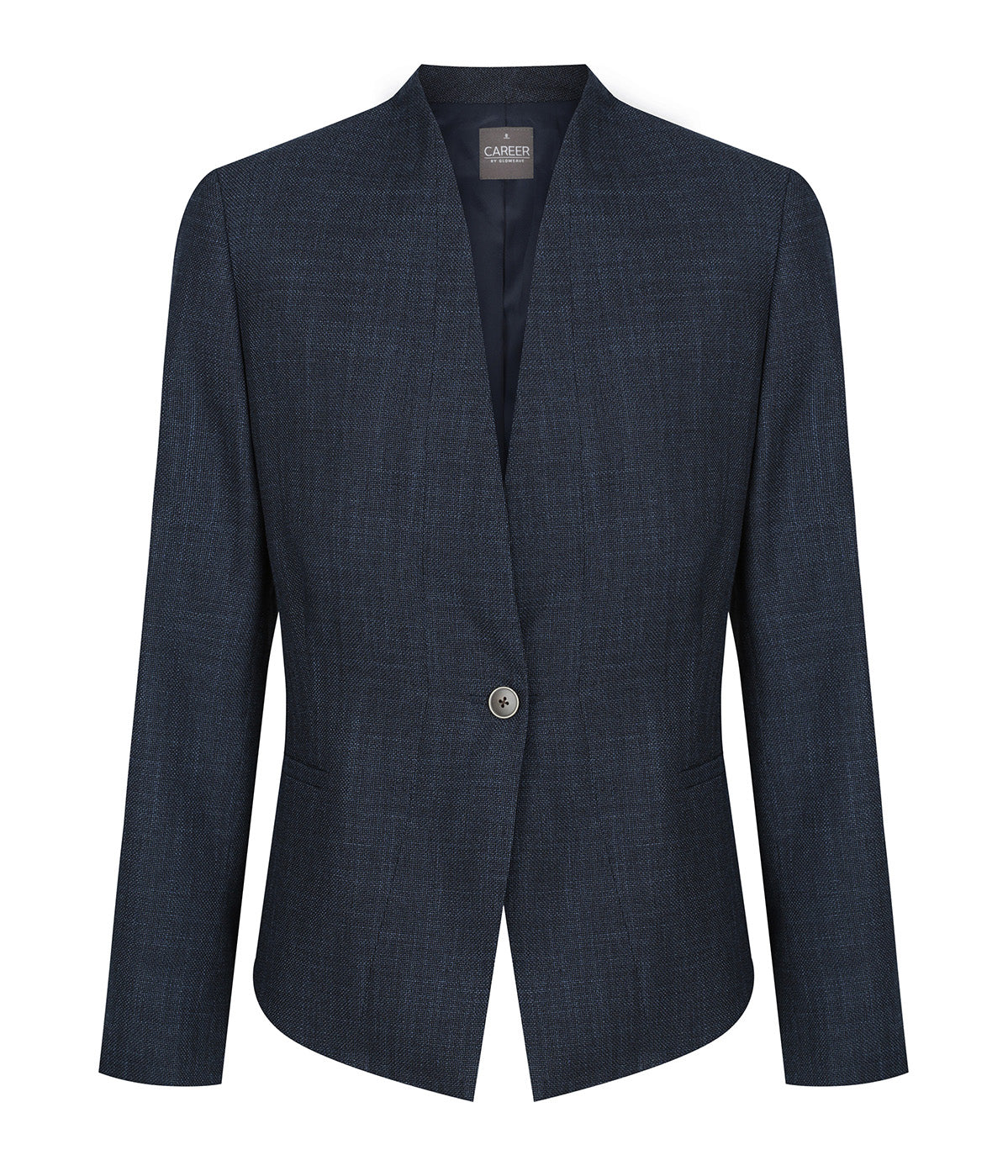 1888WJ Claremont-Womens Textured Crop Jacket