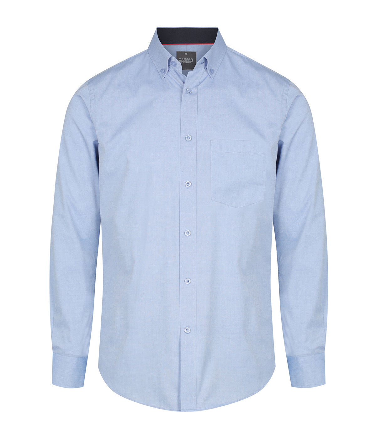 1898L Bradford-Fine Oxford Long Sleeve Shirt
