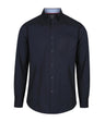 1898L Bradford-Fine Oxford Long Sleeve Shirt