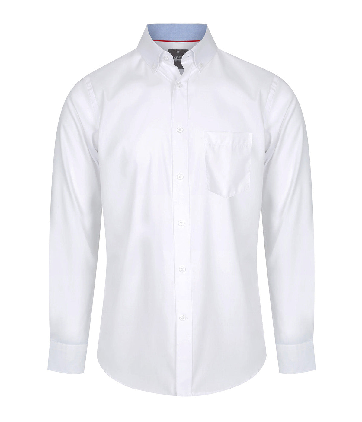 1898L Bradford-Fine Oxford Long Sleeve Shirt