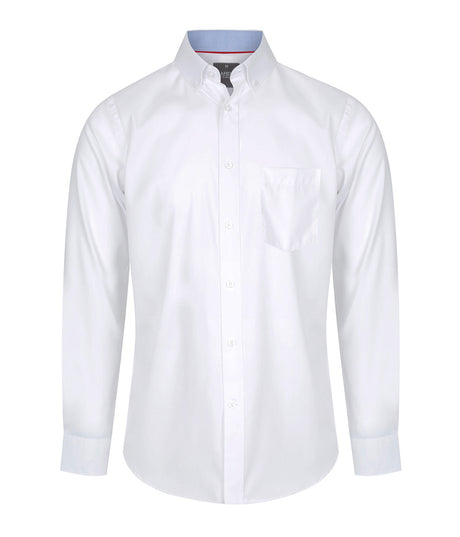 1898L Bradford-Fine Oxford Long Sleeve Shirt