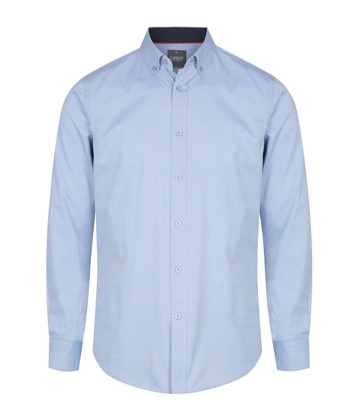 1899L Bradford-Fine Oxford Long Sleeve Slim Fit Shirt