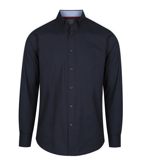 1899L Bradford-Fine Oxford Long Sleeve Slim Fit Shirt