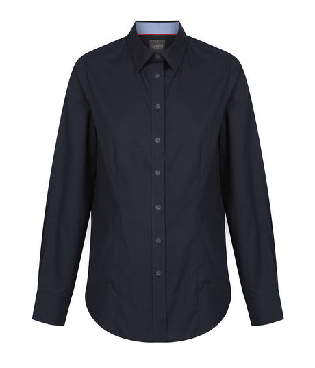 1899WL Bradford-Womens Fine Oxford Long Sleeve Shirt
