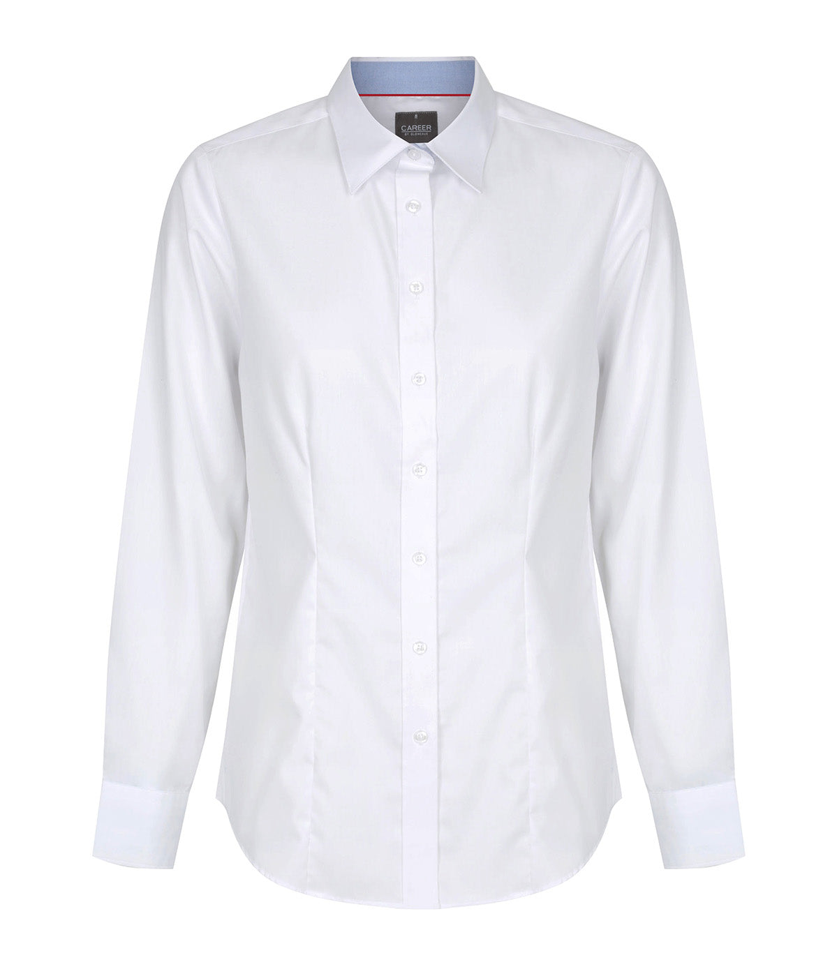 1899WL Bradford-Womens Fine Oxford Long Sleeve Shirt
