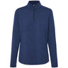 SCORLO005-Ladies Heather 1/4 Zip Pullover