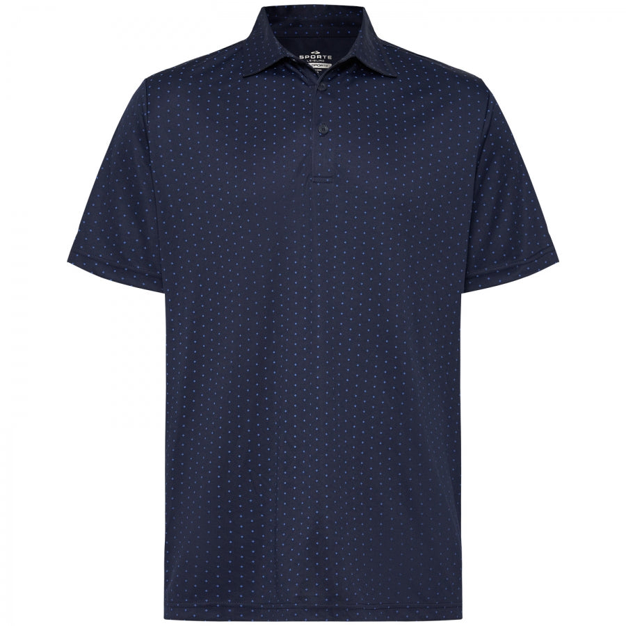 SCORMT001-Men's Diamond Polo